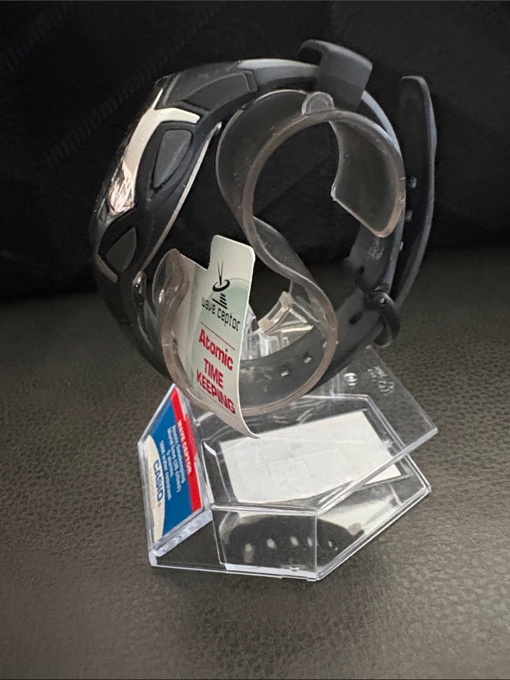 Casio Black and Silver Atomic Sports Watch - Picture 4 of 11